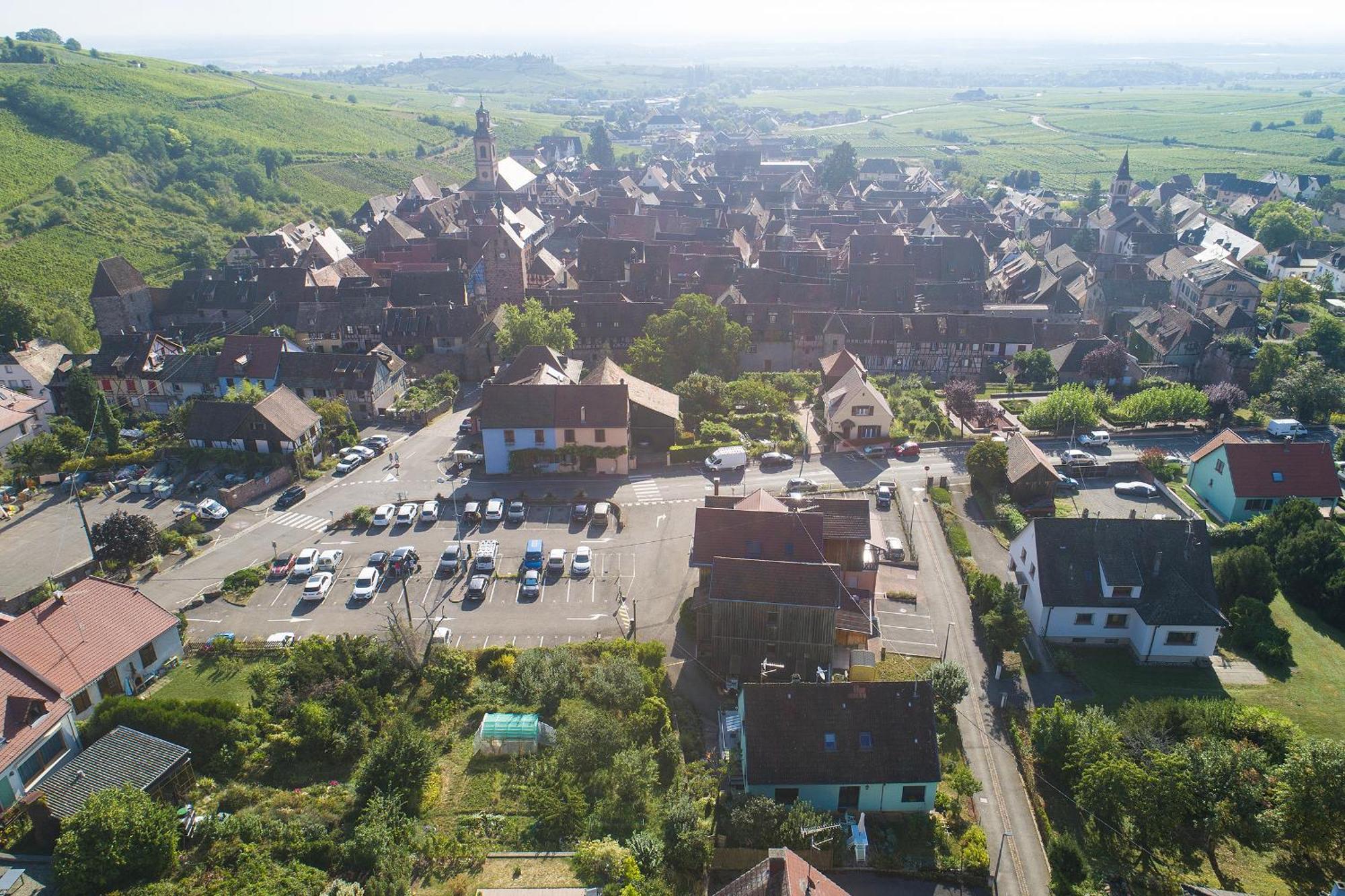 Riesling - Vue Imprenable Sur Le Vignoble - Renove Recemment - Parking Gratuit Appartement Riquewihr Buitenkant foto